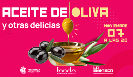 Flyer degustación aceite de oliva